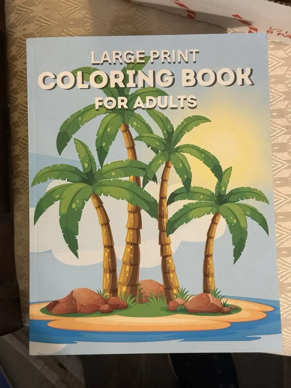 Large print Coloring Book For Adults NEW